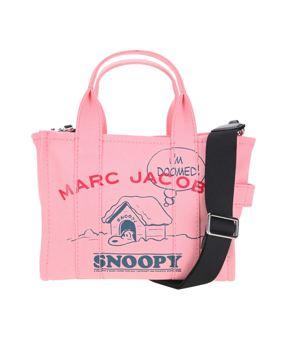 Marc Jacobs Peanuts X Marc Jacobs The Snoopy Mini Tote Bag