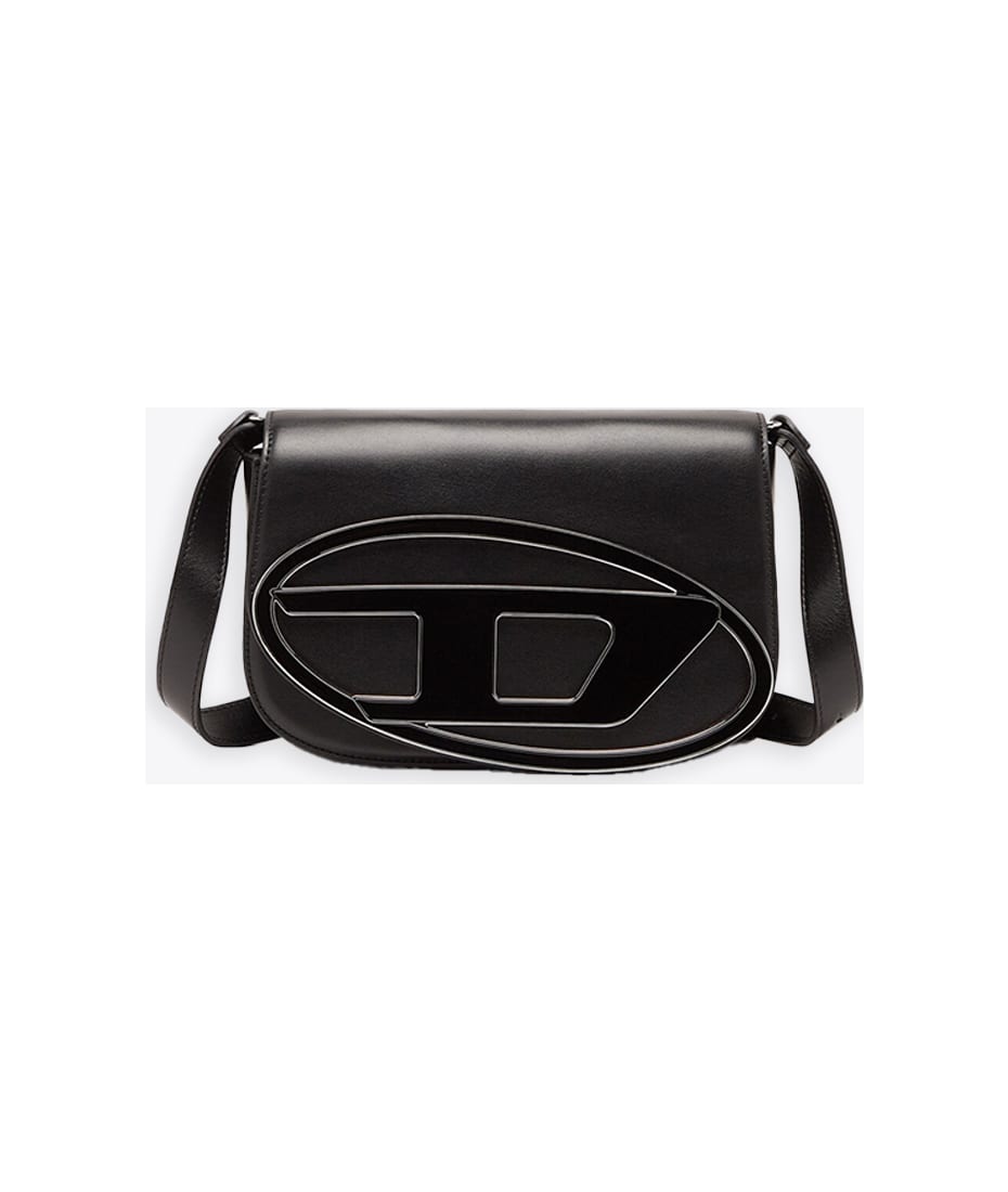 1dr 1dr M Shoulder Bag Black leather half-moon bag with oval-d logo - 1DR M  Shoulder bag