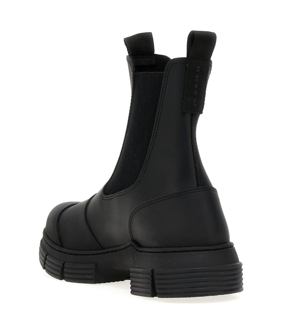 Ganni 'rubber City' Ankle Boots | italist