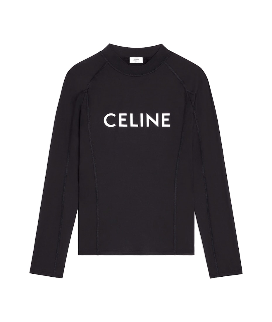 Celine Surf Logo Stretch-jersey T-shirt | italist