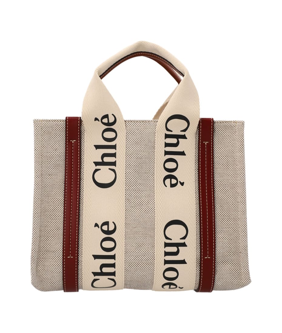 【関税込み】CHLOE WOODY' MINI HANDBAG Chloé 'woody' Mini Handbag | italist