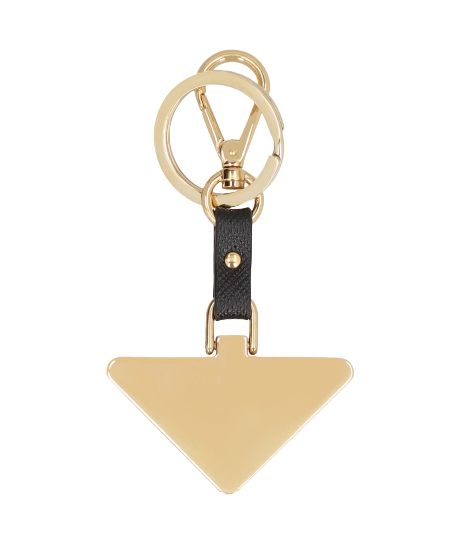 【送料&関税込】Prada Leather Keyring With Logo Prada Leather Keyring With Logo - ShopStyle