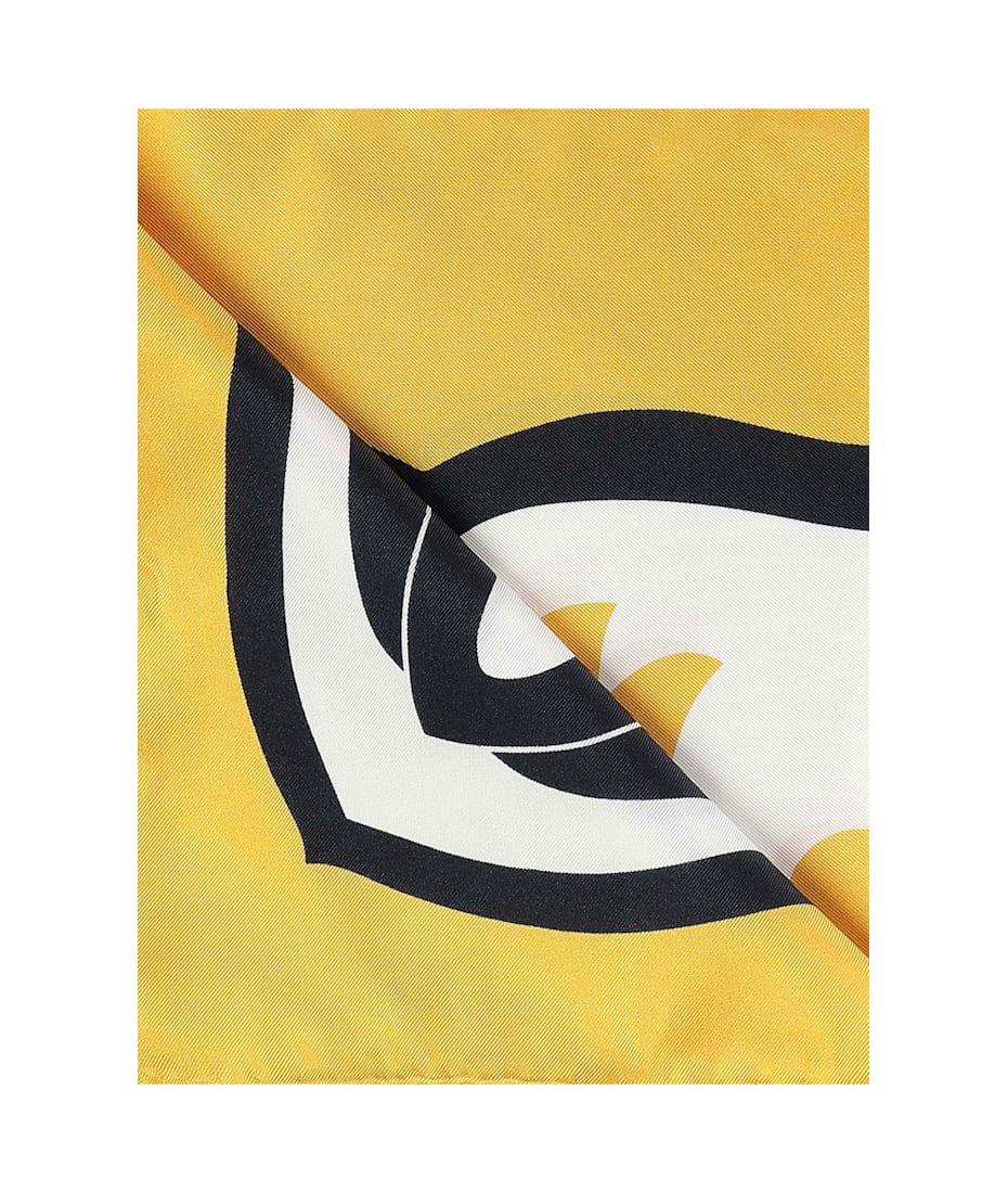【関税&送料込】Coccinelle Scarfs Coccinelle Azulejos Silk Scarf | italist