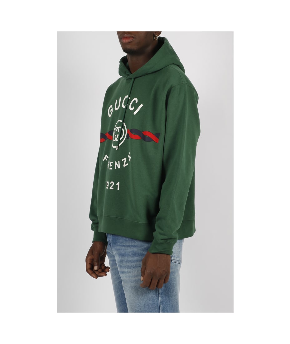 Gucci Firenze 1921 Hooded Sweatshirt | italist