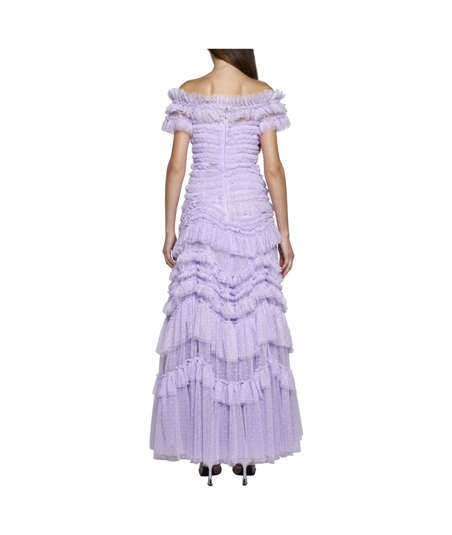 Needle & Thread Dress - Periwinkle purple