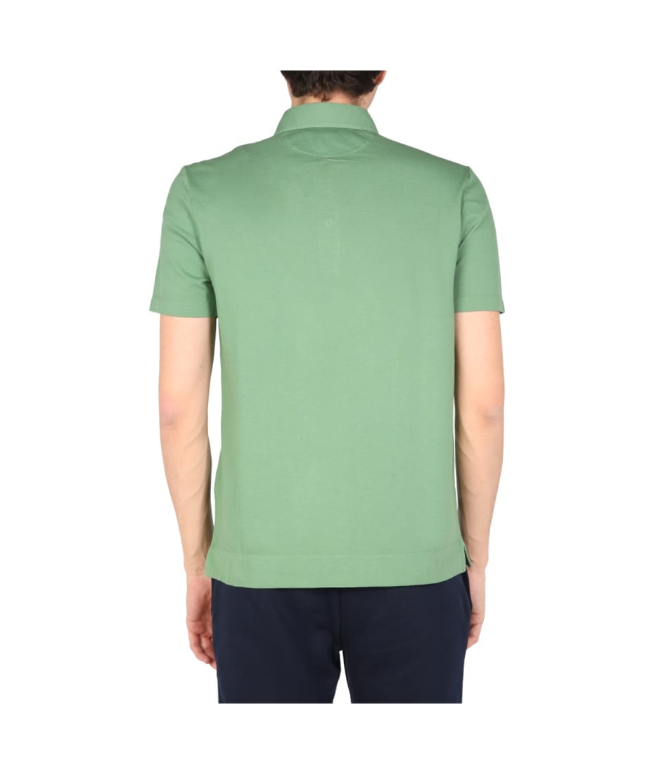 Tシャツ・カットソー BALLANTYNE POLO WITH LOGO EMBROIDERY (UMW133_UCTK312667) Ballantyne Polo With Logo Embroidery | italist