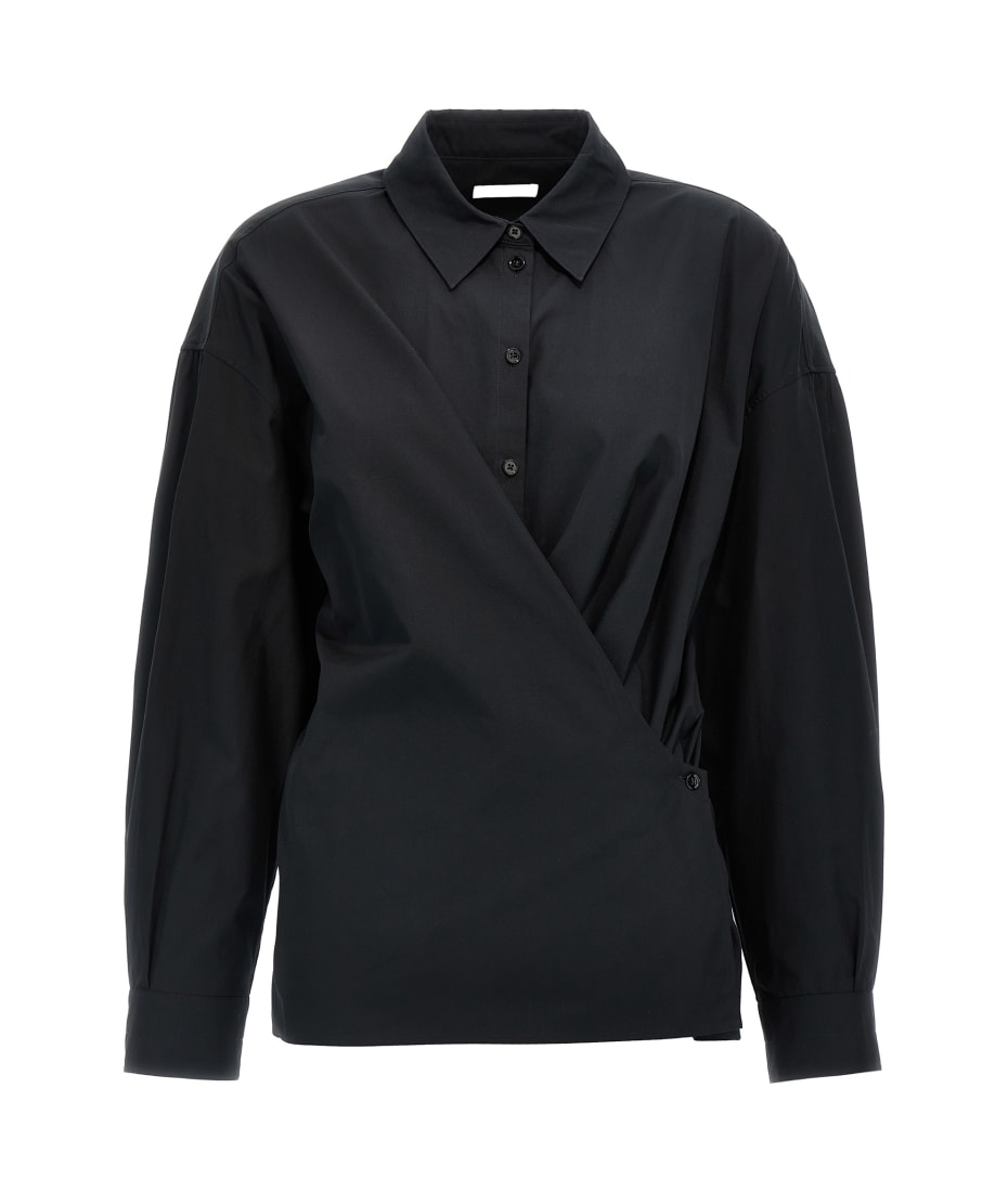 Lemaire Straight Collar Twisted Shirt | italist