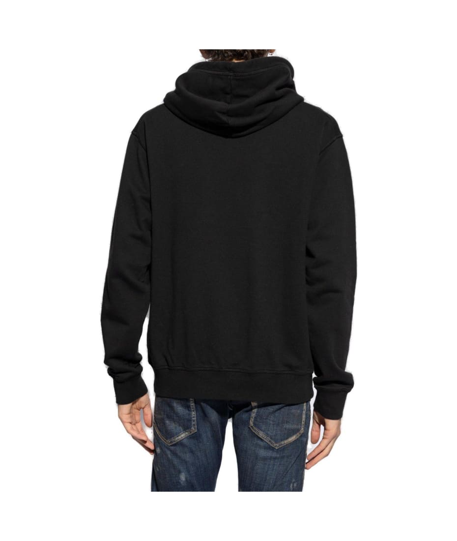 Dsquared2 Logo Printed Drawstring Hoodie | italist Dsquared2 Logo Printed Drawstring Hoodie | italist