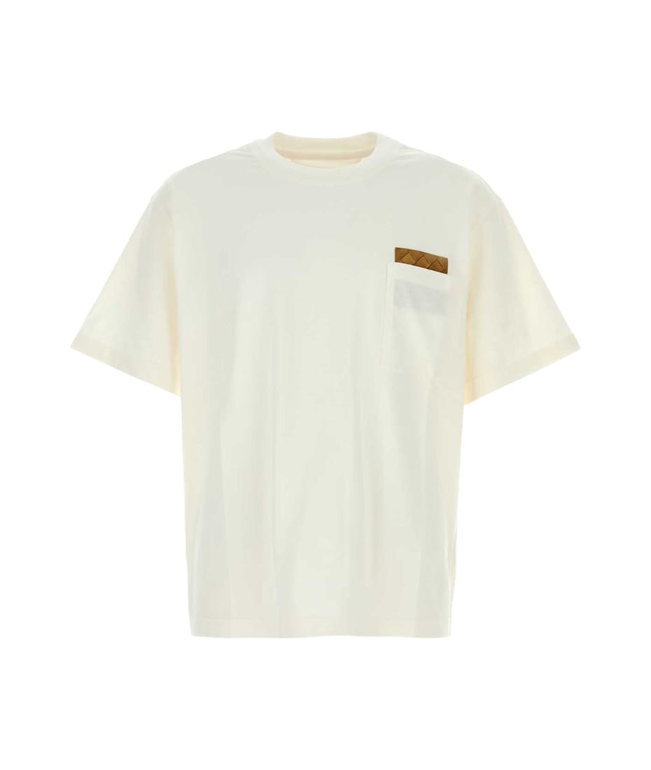 BOTTEGA VENETA ボッテガヴェネタ WHITE COTTON T-SHIRT Bottega Veneta White Cotton T-shirt | italist