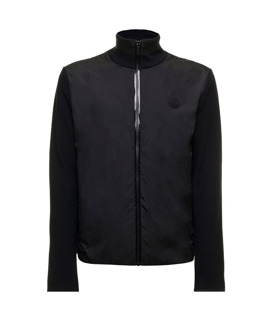 Moncler Cardigan Tricot in Black for Men