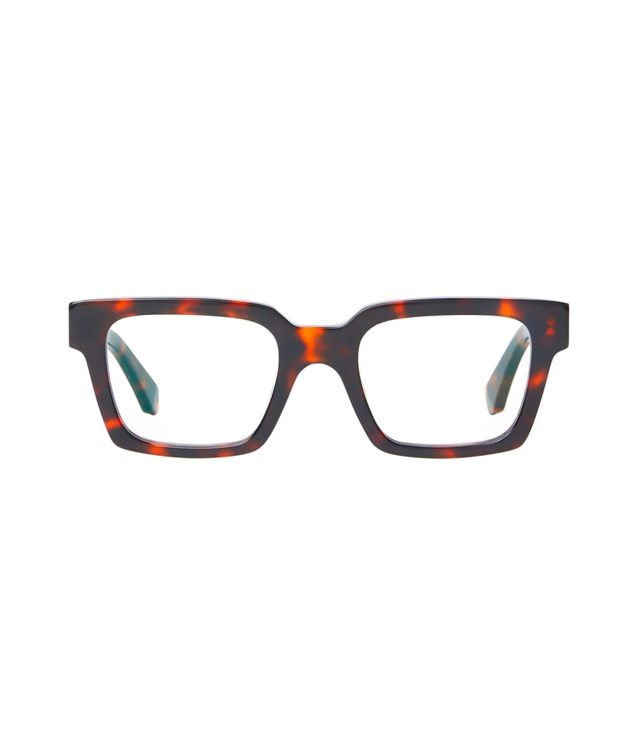 Off-White Off White Oerj072 Style 72 6000 Havana Glasses - Marrone