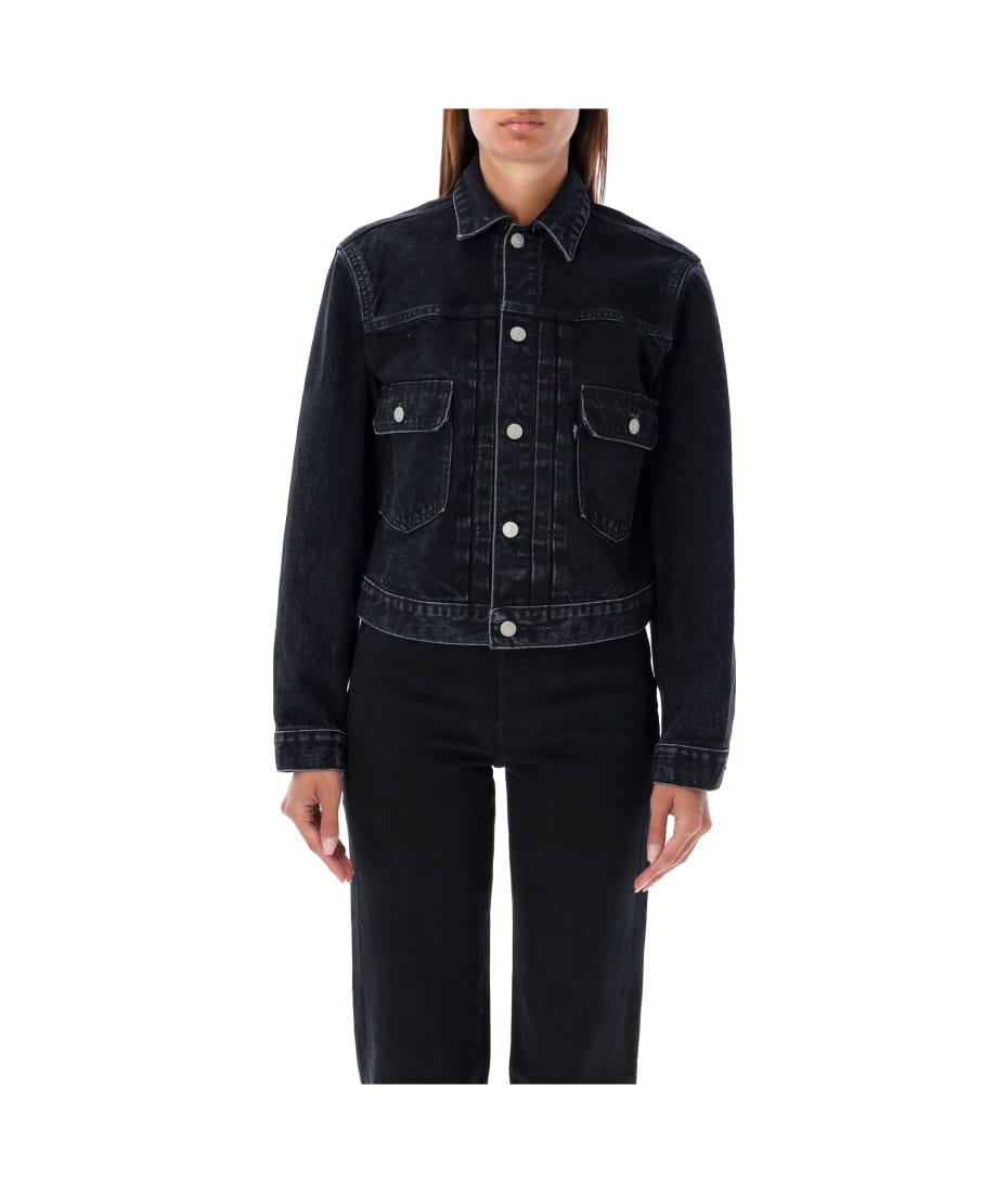 Levi's Cropped Denim Jacket | italist