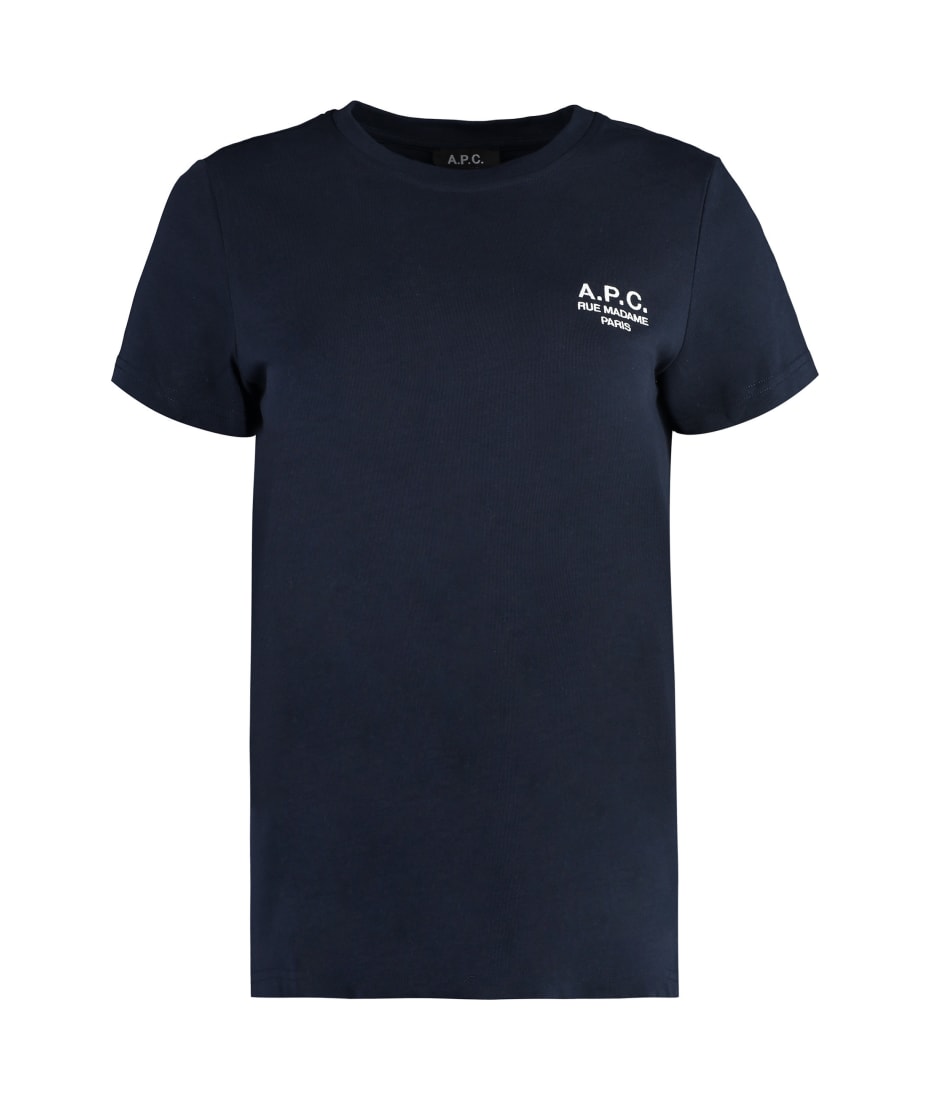 A.P.C. Denise Cotton Crew-neck T-shirt | italist