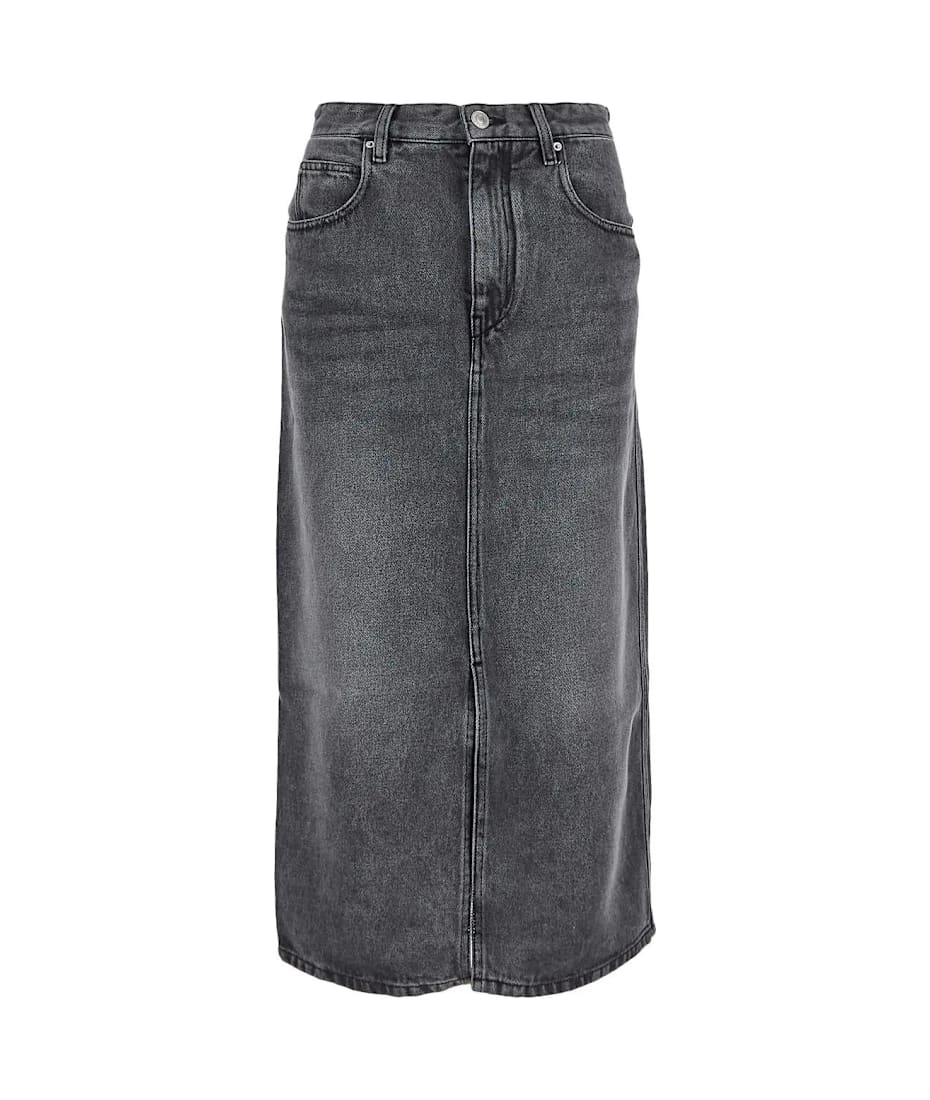 【送料&関税込】Isabel Marant Tilauria Skirt Tilauria Skirt Woman black | ISABEL MARANT Official online store
