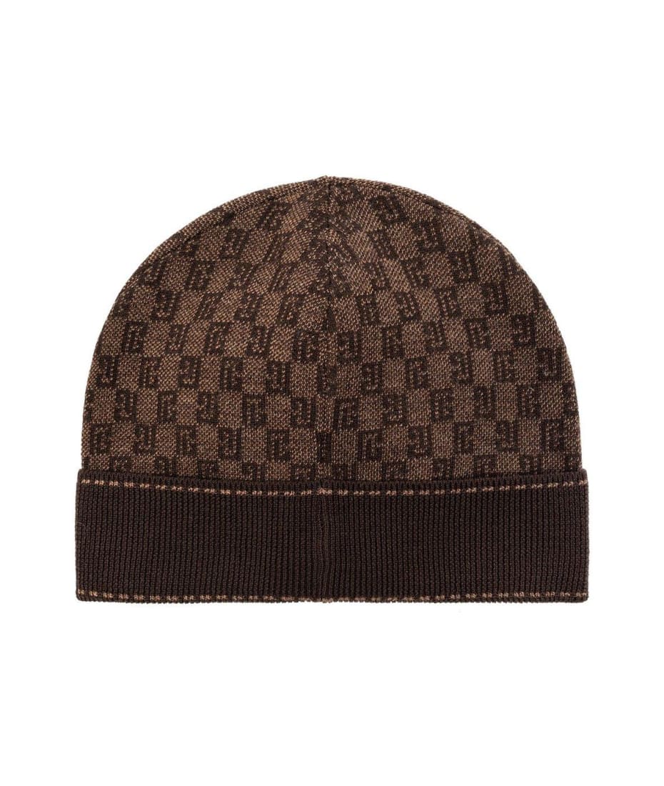 Balmain Men's Monogrammed Jacquard Beanie