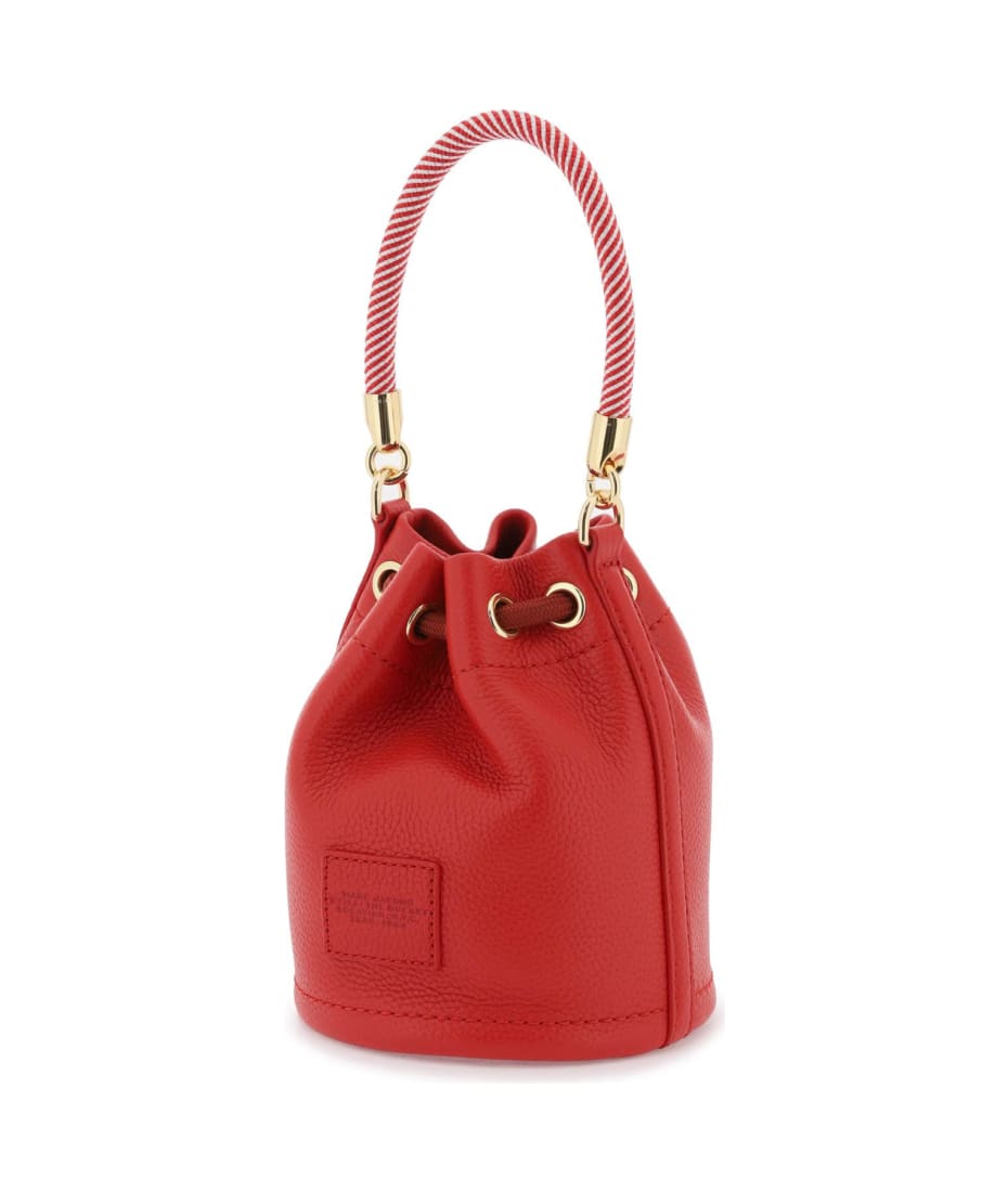 Marc Jacobs Women's The Leather Bucket Bag True Red