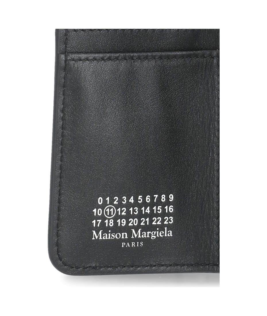Maison Margiela Leather Wallet - Black