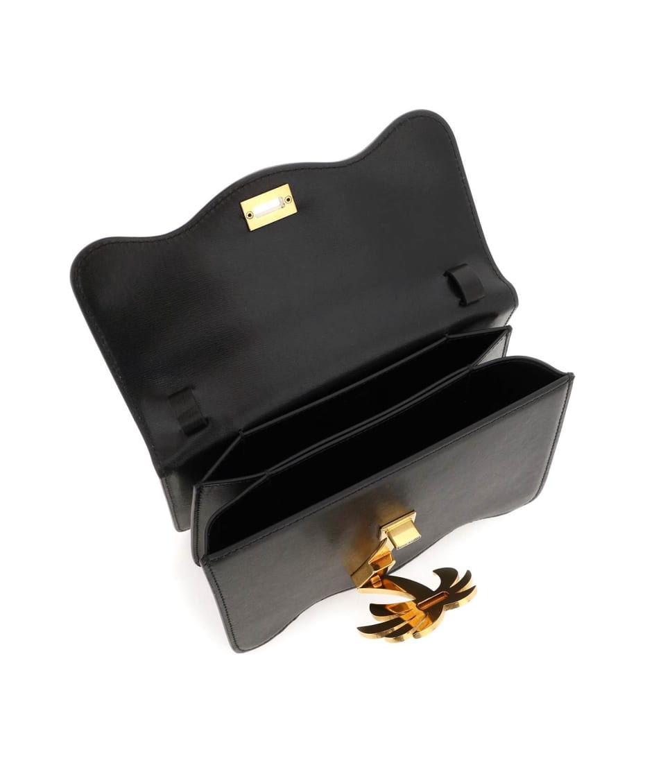 【関税&送料込】Palm Angels Palm Beach Bag Palm Angels Palm Beach Crossbody Mini Bag | Black | FARFETCH