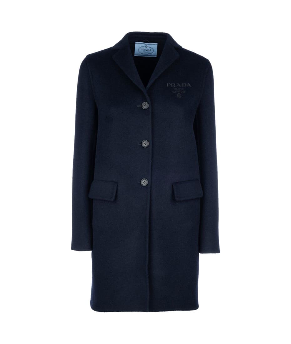 PRADA 100%バージンウール　Art.SGA426 tg48 （L） Prada Single Breasted Long Blazer | italist