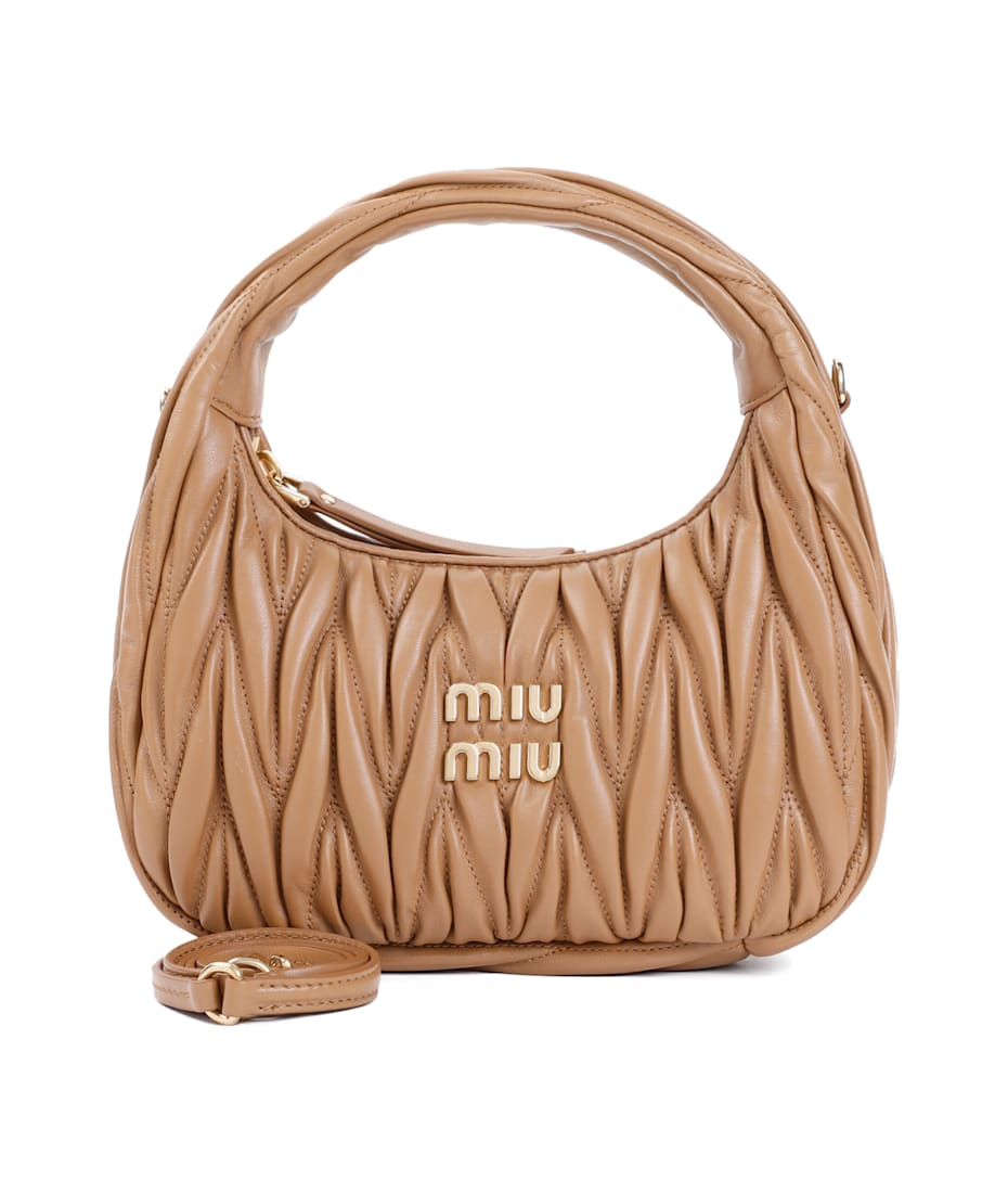 ミュウミュウ Miu Miu Lamb Leather Handbag Miu Miu Lamb Leather Handbag | italist