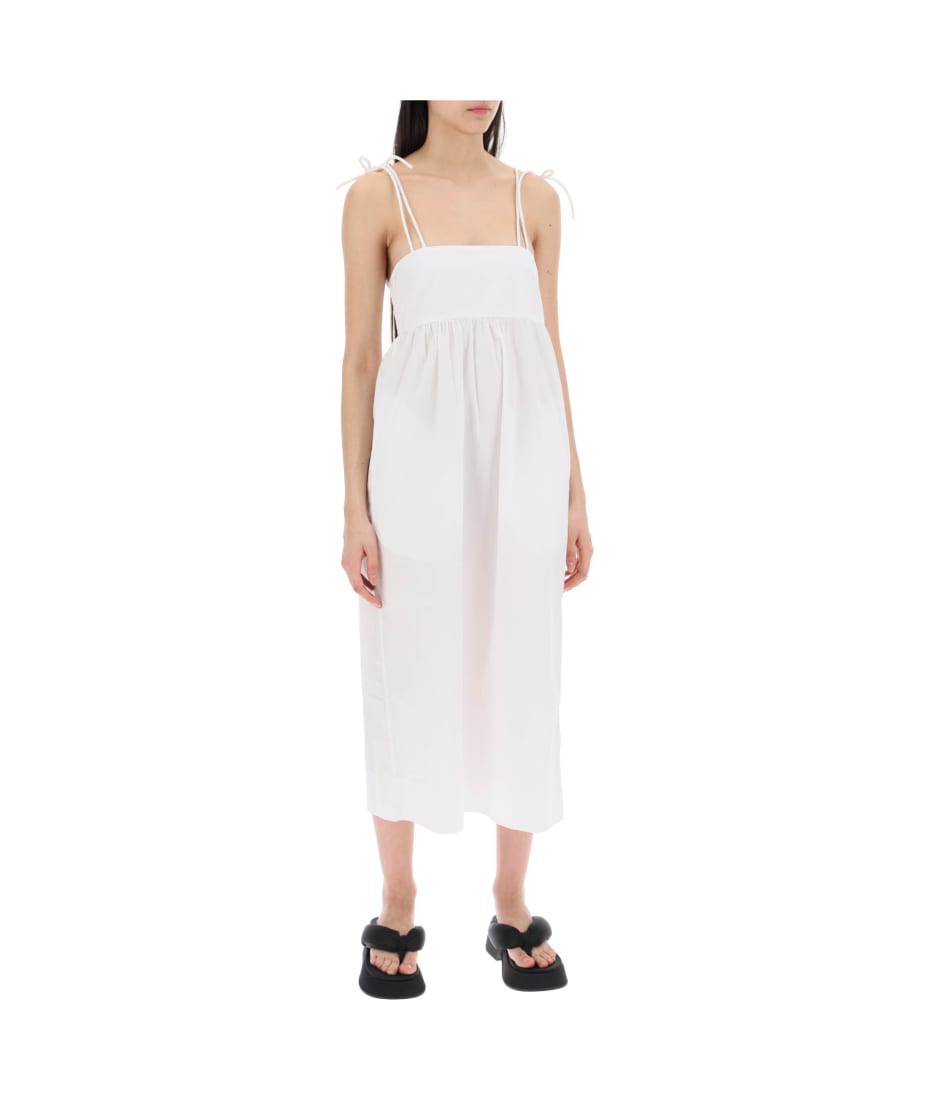 Ganni Bow Midi Dress | italist