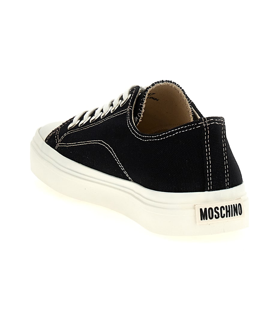 スニーカー Moschino SS25 Canvas sneakers (MA15053G1MMW0 10A) Moschino Canvas Sneakers | italist
