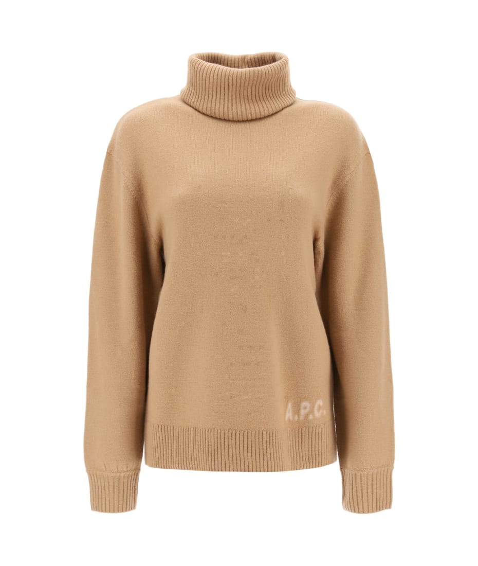 walter' Virgin Wool Turtleneck Sweater