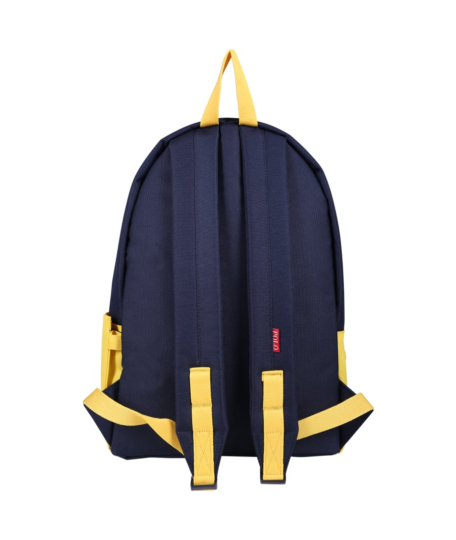 Ralph Lauren Colorblock Backpack With Bear For Kids | italist 