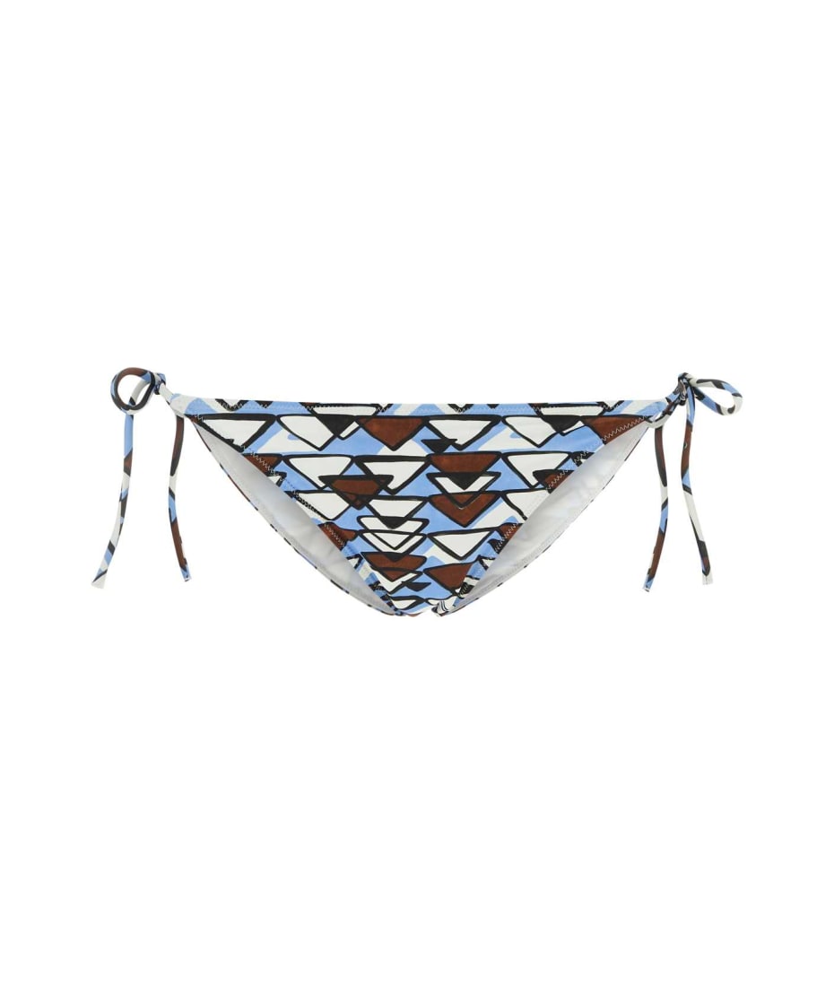 ビキニ PRADA Printed stretch nylon bikini bottom Prada Printed Stretch Nylon Bikini Bottom | italist، خصومات