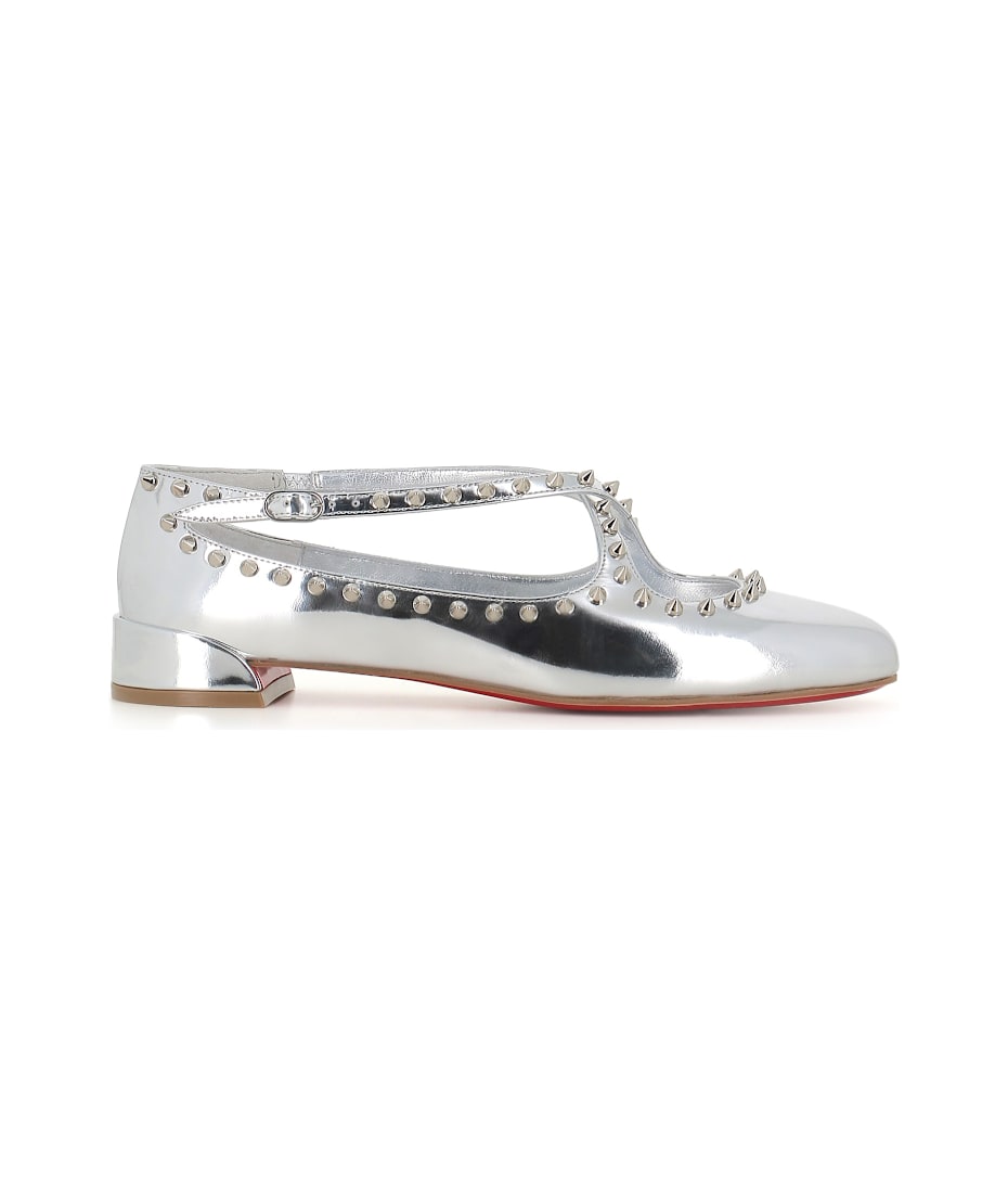 Christian Louboutin Ballerina Pilouta Jane Spikes Flat