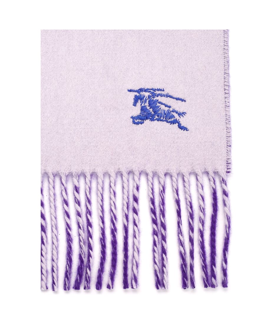 Burberry Purple Cashmere Scarf | italist