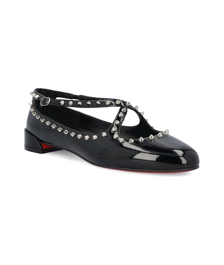 Christian Louboutin Pilouta Jane Spikes Ballerinas | italist