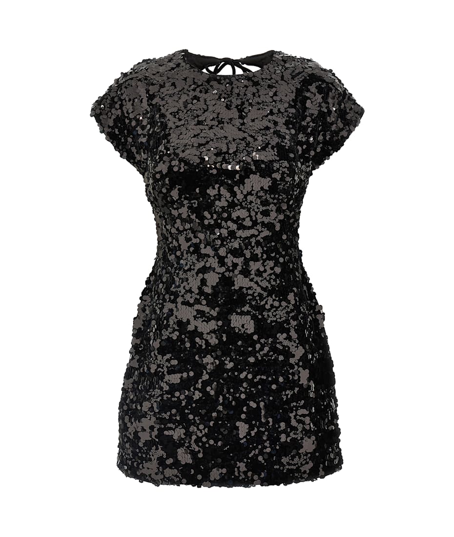 スカート Ganni 'Velvet Sequins Mini' dress Ganni Sequins Mini Dress | italist