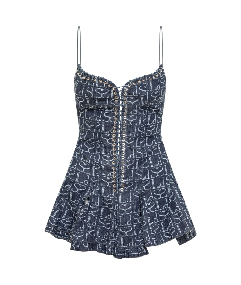 Ludovic de Saint Sernin Cleavage Mini Dress italist, ALWAYS LIKE