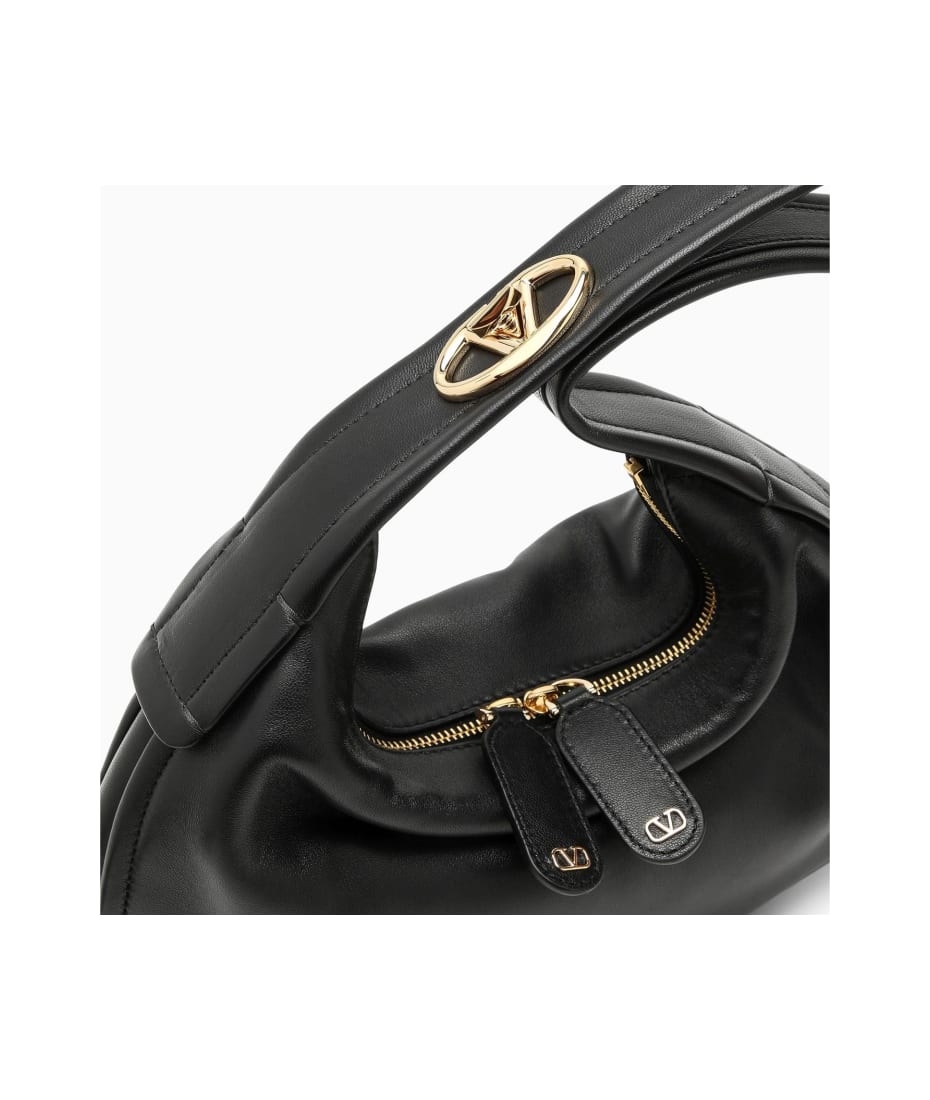 【VALENTINO】GO-HOBO SHOULDER BAG Valentino Garavani - Go-hobo Leather bag black - The Corner