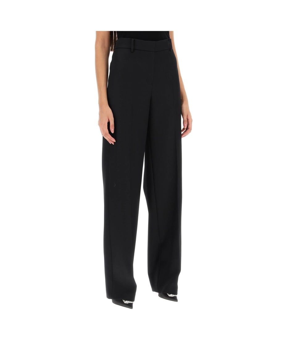 Magda Butrym Light Wool Wide Leg Pants | italist