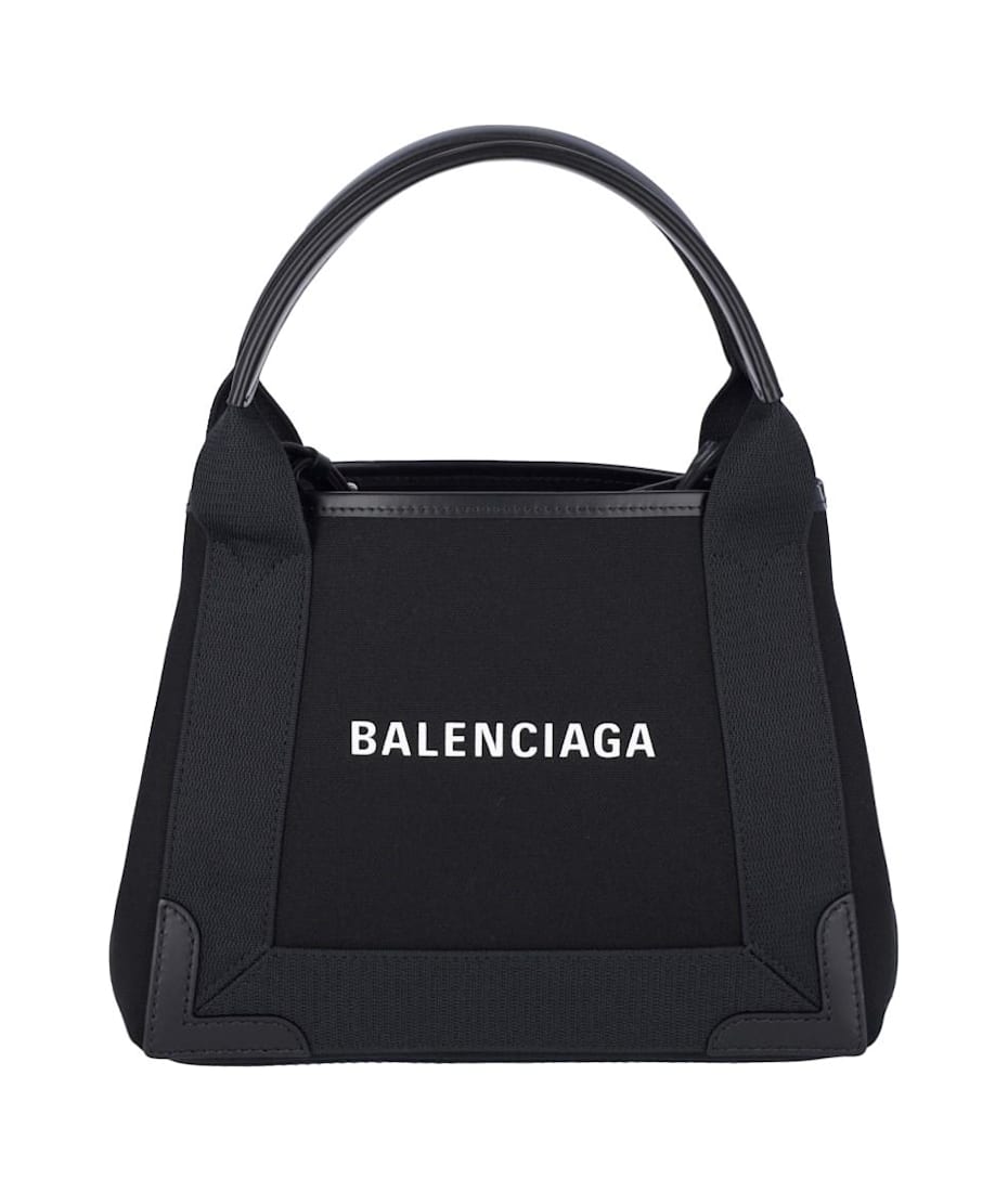 Balenciaga 'navy Cabas Xs' Tote Bag | italist