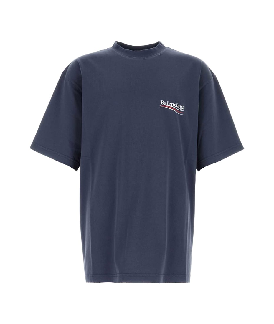 Balenciaga shirt blue online