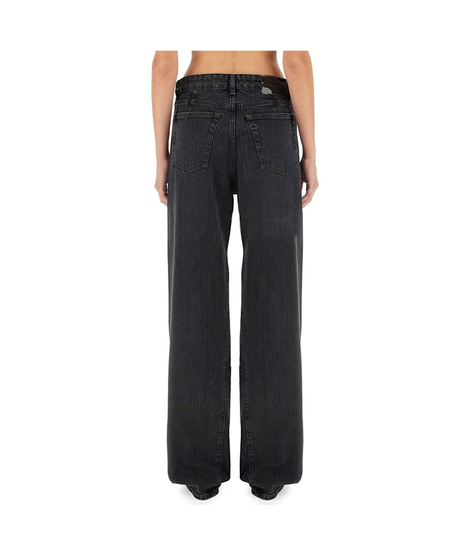 パンツ OUR LEGACY treble cut black Our Legacy - Treble Cut Real Black Chain Twill