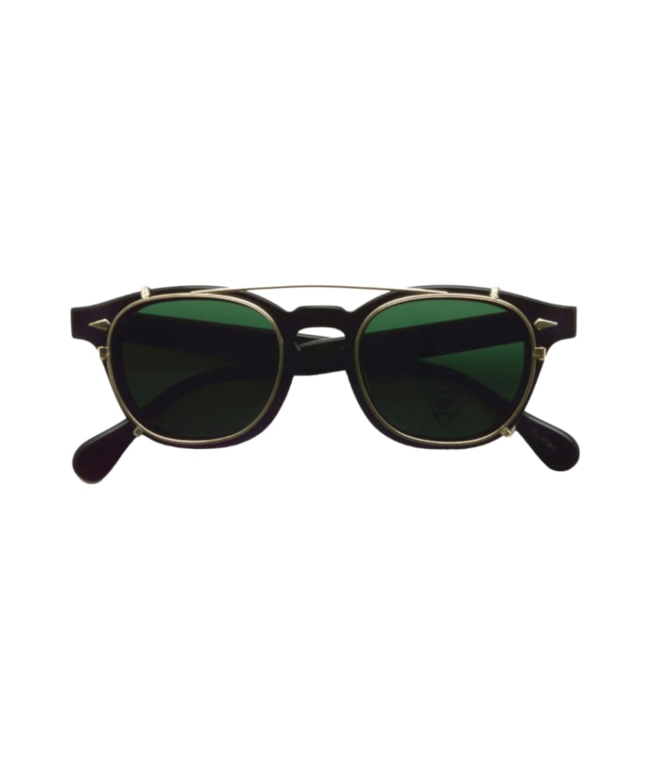 Julius Tart Optical Clip On X Ar - 46 - Gold Sunglasses | italist