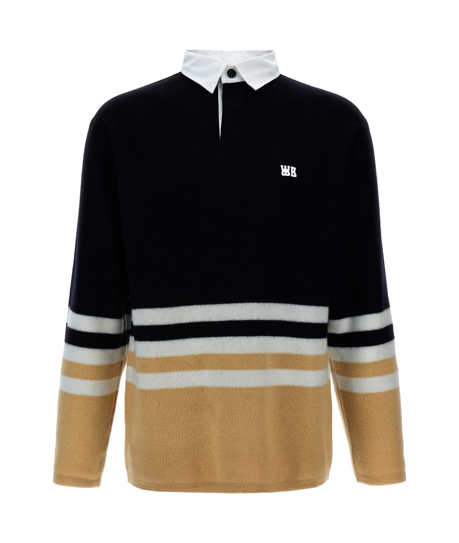 Wales Bonner 'cypher' Polo Shirt | italist