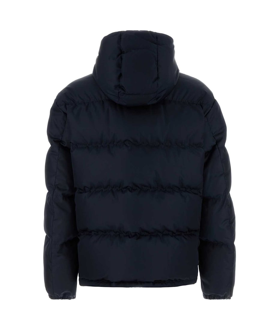 Prada Navy Blue Re-nylon Down Jacket | italist