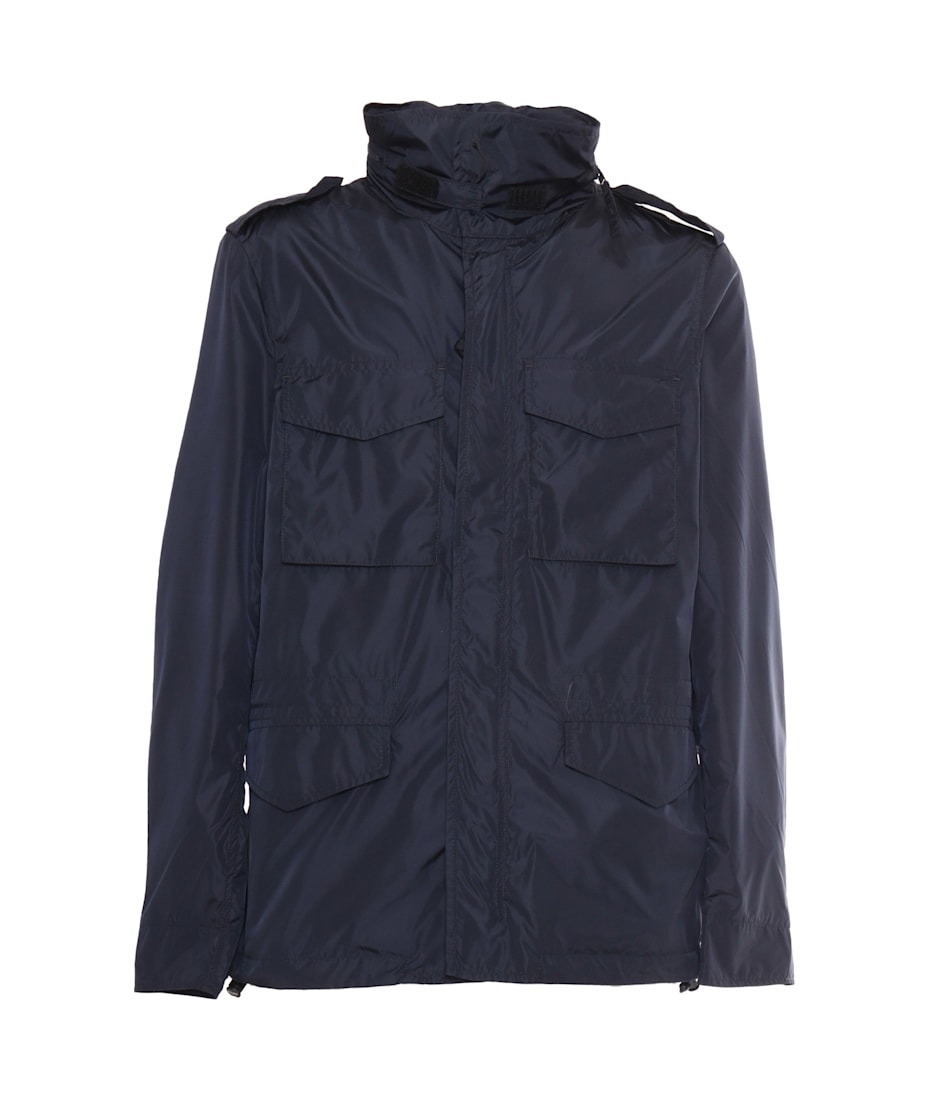 ASPESI MINI FIELD VENTO JACKET M ネイビー Aspesi Minifield Vento jacket - Blue - Men | I117795485033