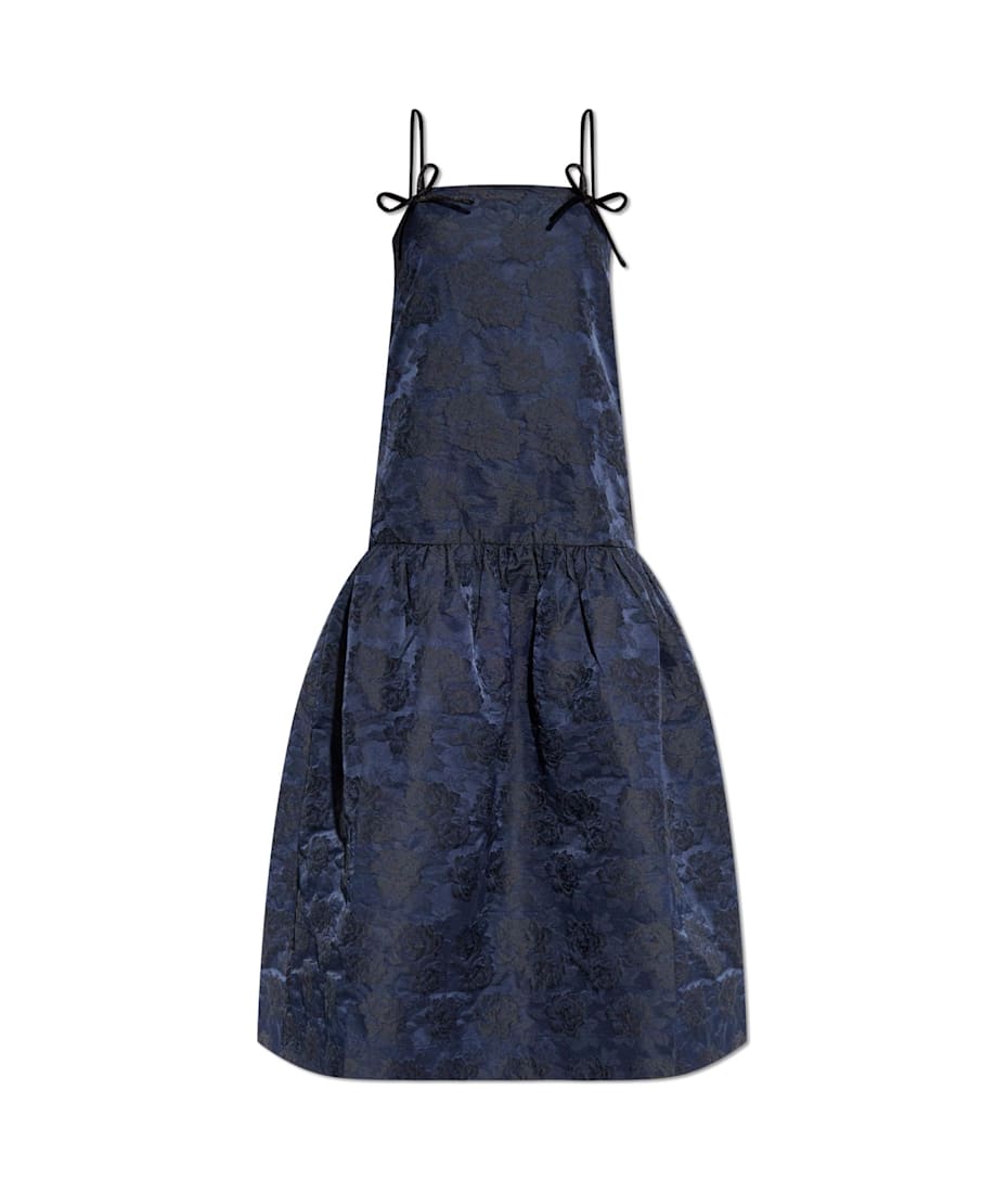 Ganni Dress With Floral Pattern | italist Ganni Dress With Floral Pattern | italist