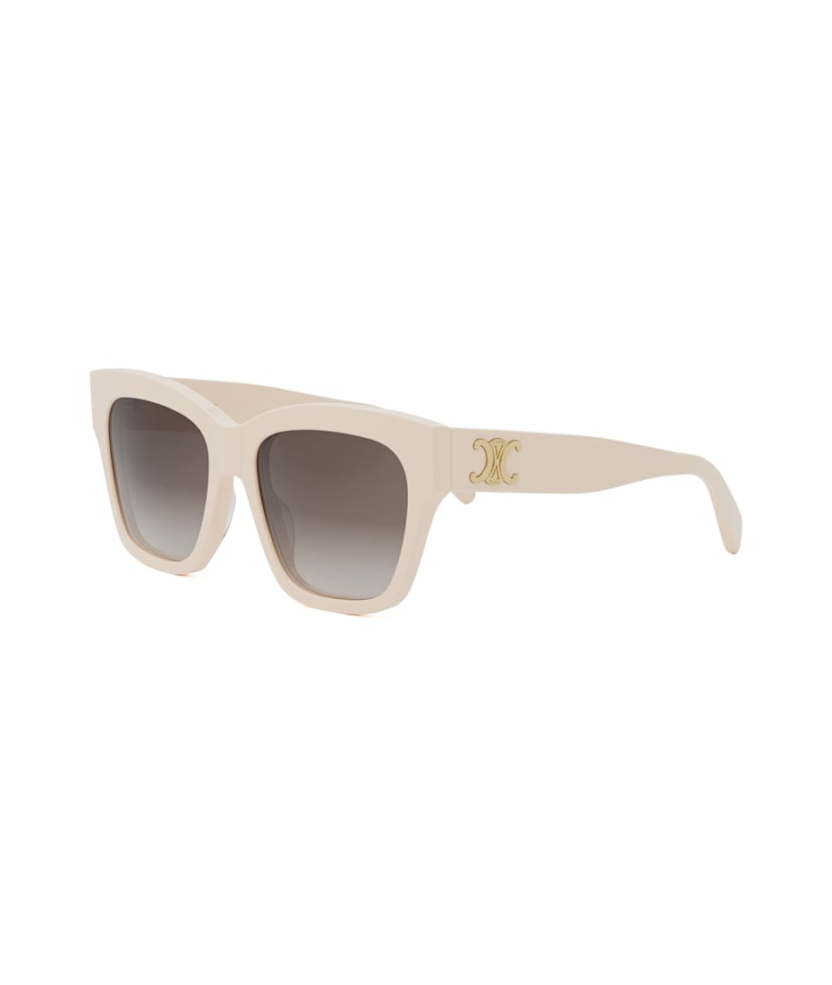 【送料&関税込】Celine Cl40253i Triomphe 25f Avorio Sunglass Celine Cl40253i Triomphe 25f Avorio Sunglasses | italist