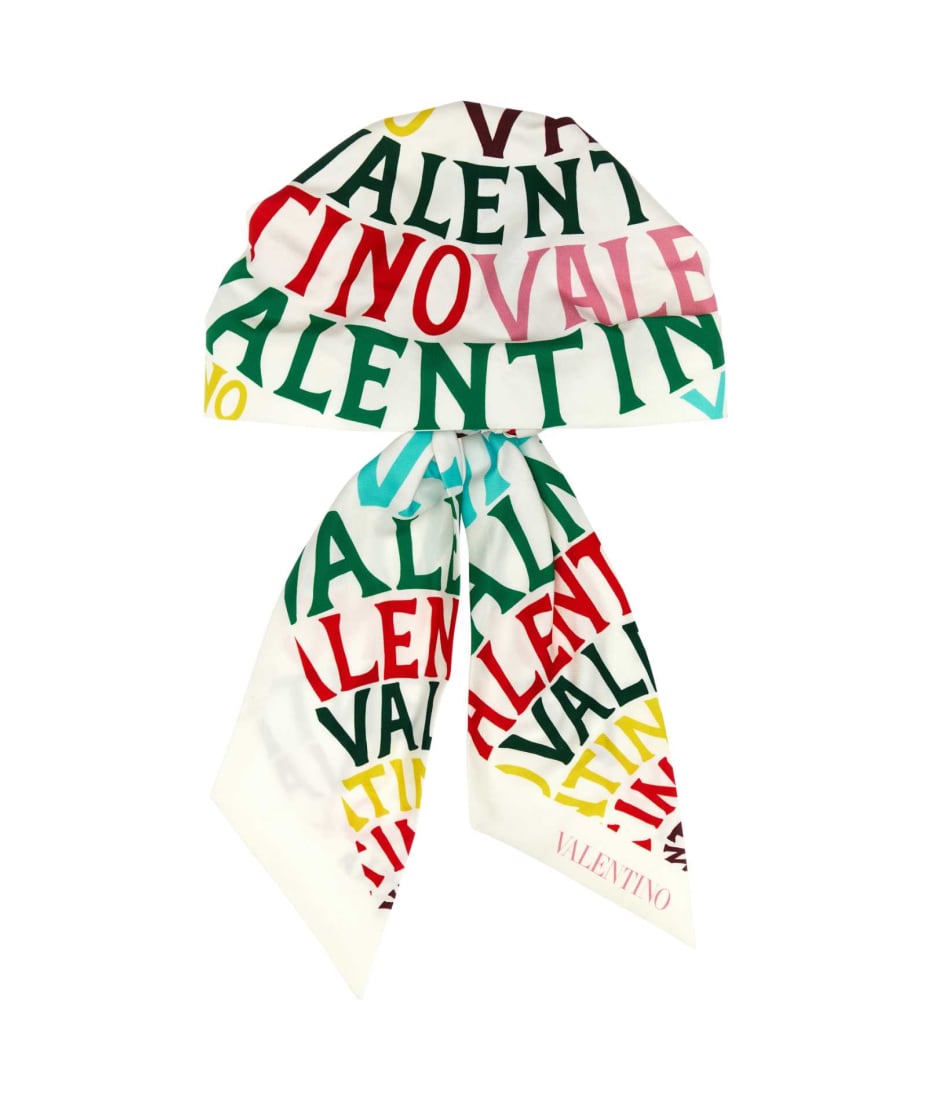 【関税&送料込】Valentino Garavani Printed Silk Escape Headb Printed Silk Blend Valentino Garavani Escape Headband