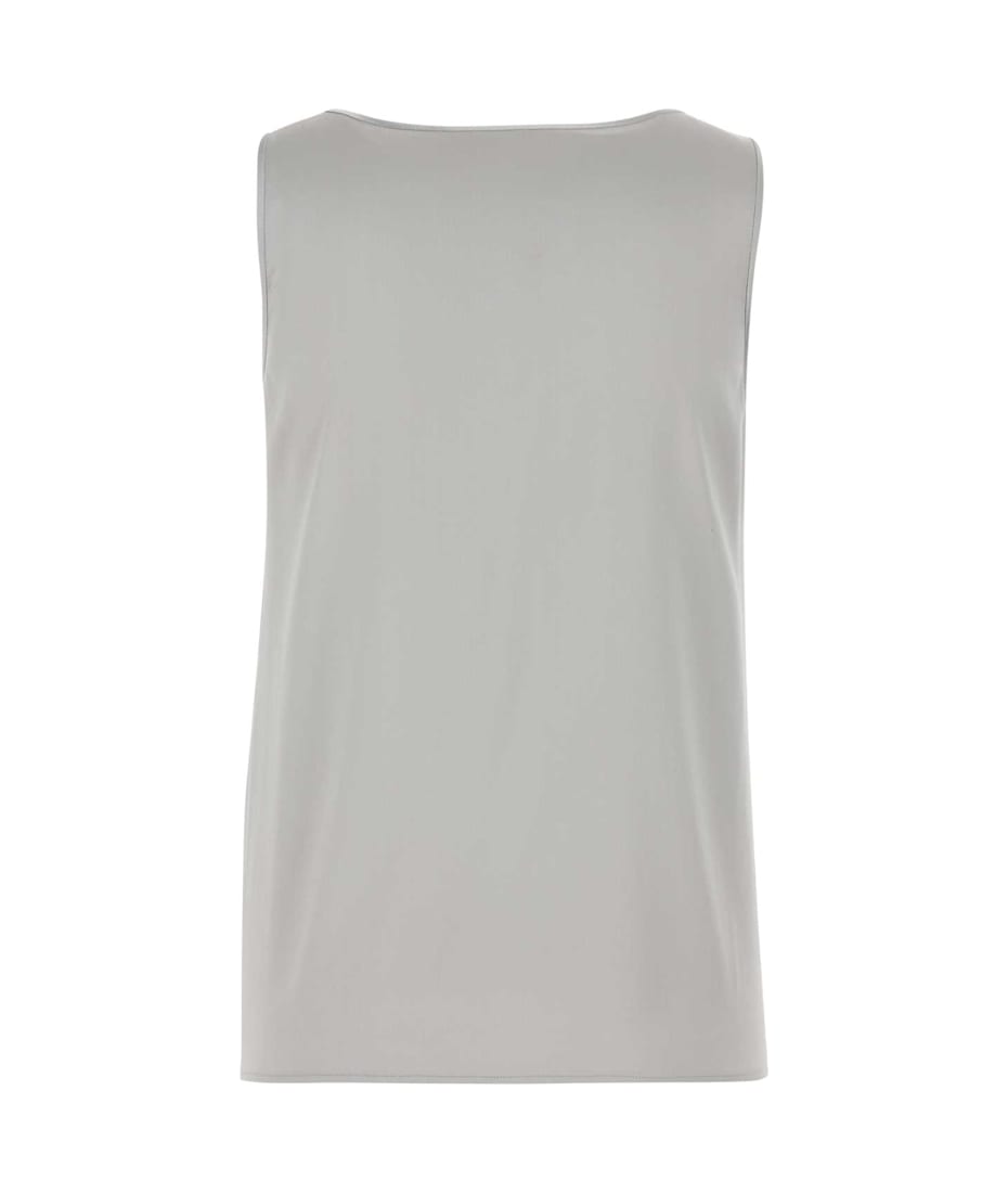 Tシャツ・カットソー DOLCE & GABBANA Grey Stretch Satin Tank Top Dolce & Gabbana Grey Stretch Satin Tank Top | italist