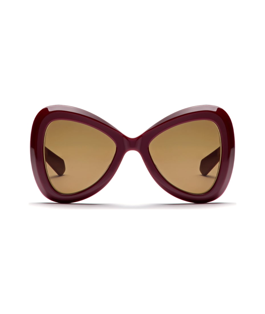 サングラス VALENTINO Unisex SUNGLASSES (VLS-109B-52 BDX-GLD BORDEAUX) VALENTINO Unisex SUNGLASSES (VLS-109B-52 BDX-GLD BORDEAUX