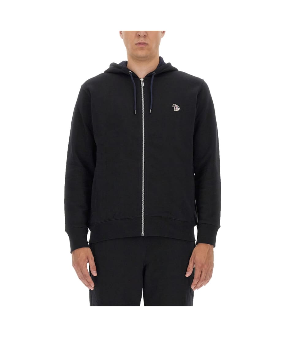 パーカー・フーディ Paul Smith SWEATSHIRT WITH ZEBRA PATCH (M2R/360R/KZEBRA_79) パーカー・フーディ Paul Smith SWEATSHIRT WITH ZEBRA PATCH