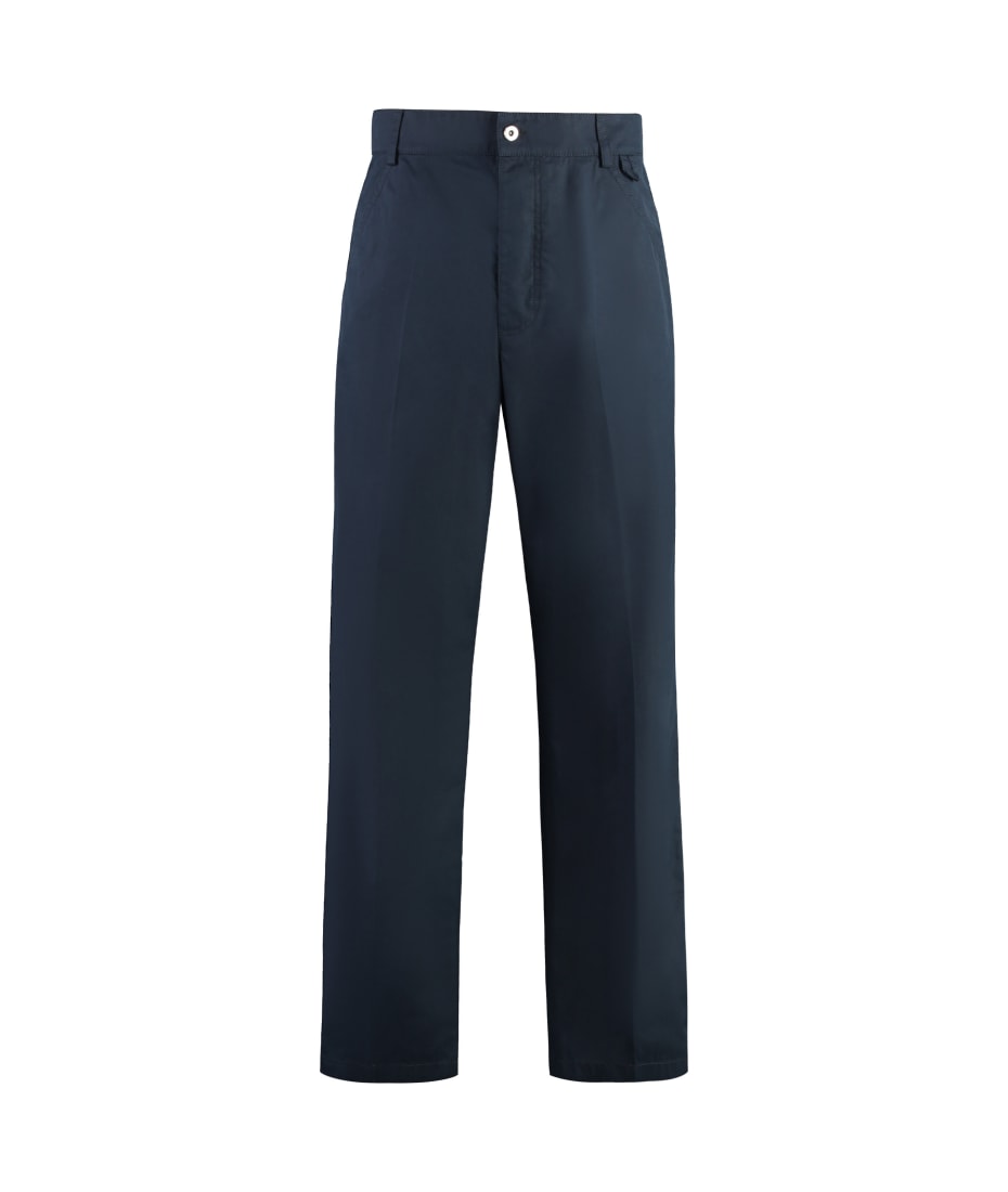 パンツ BOTTEGA VENETA DARK BLUE COTTON PANTS 665079_v16m04_000.jpg